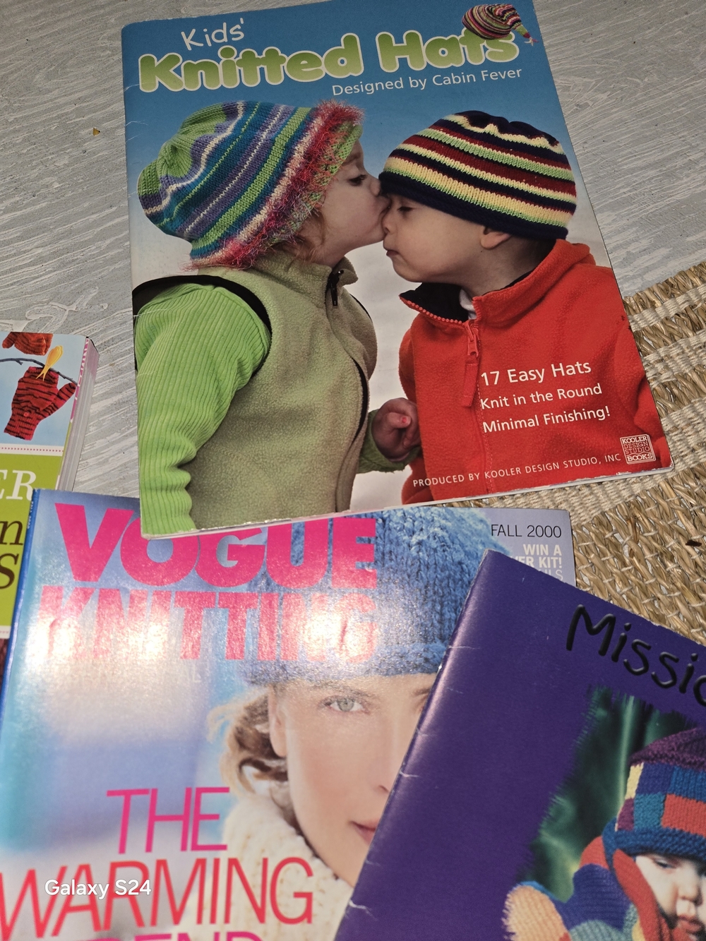 Assorted Knitting Pattern Books Booklets - Colorful Covers - Picture 3 of 4